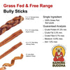 Barking Buddha Braided Bully Stick 12″ (3 Pack) For Large To XL Dogs / Power Chewers (12)