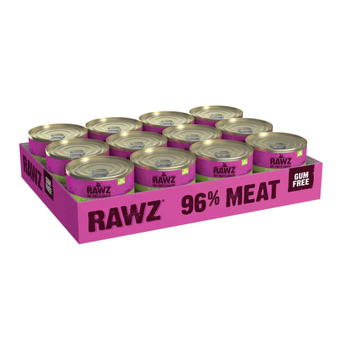 Rawz 96% Chicken & Chicken Liver Pate Cat Food (3 oz 18/Case)