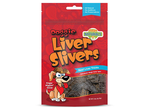 Chip's Naturals Doggie Liver Slivers Dog Treats (3.4 oz)