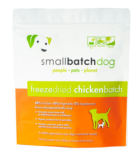 Smallbatch Chickenbatch Freeze Dried Dog Food