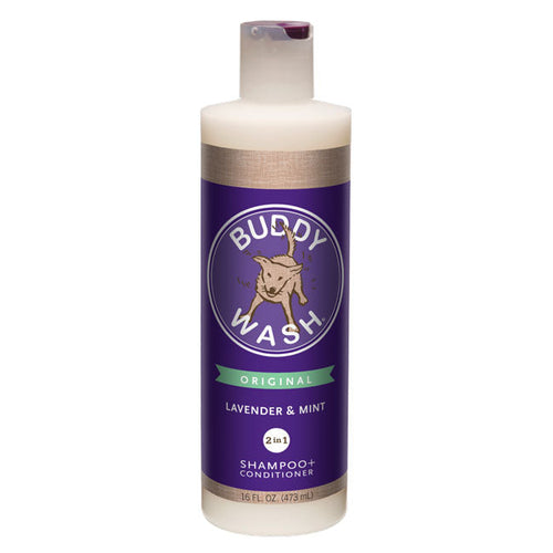 Buddy Wash Original Lavender & Mint Dog Shampoo & Conditioner (16-oz)